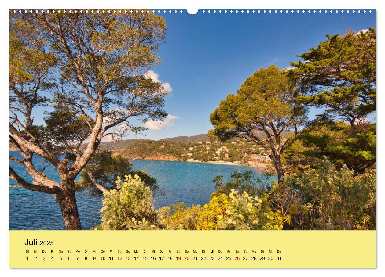 Bild: 9783435017164 | Naturparadiese an der Côte d'Azur (Wandkalender 2025 DIN A2 quer),...