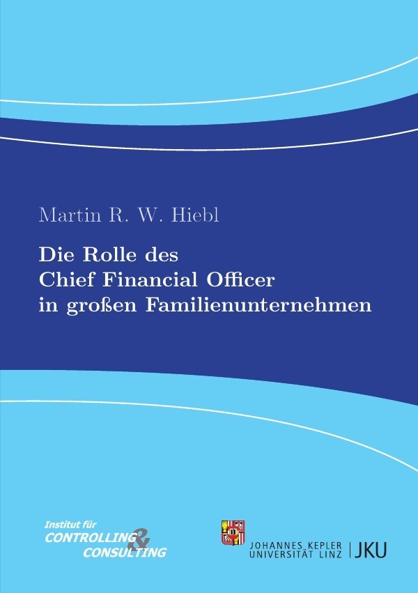 Cover: 9783844221916 | Die Rolle des Chief Financial Officer in großen Familienunternehmen