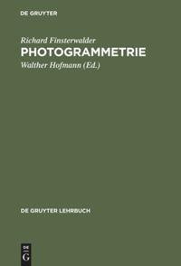 Cover: 9783111317229 | Photogrammetrie | Richard Finsterwalder | Buch | Deutsch | De Gruyter