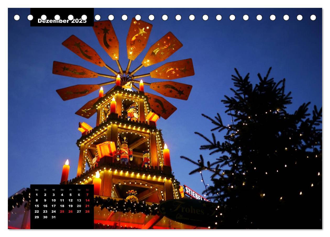 Bild: 9783435743506 | Kirmesrummel (Tischkalender 2025 DIN A5 quer), CALVENDO Monatskalender