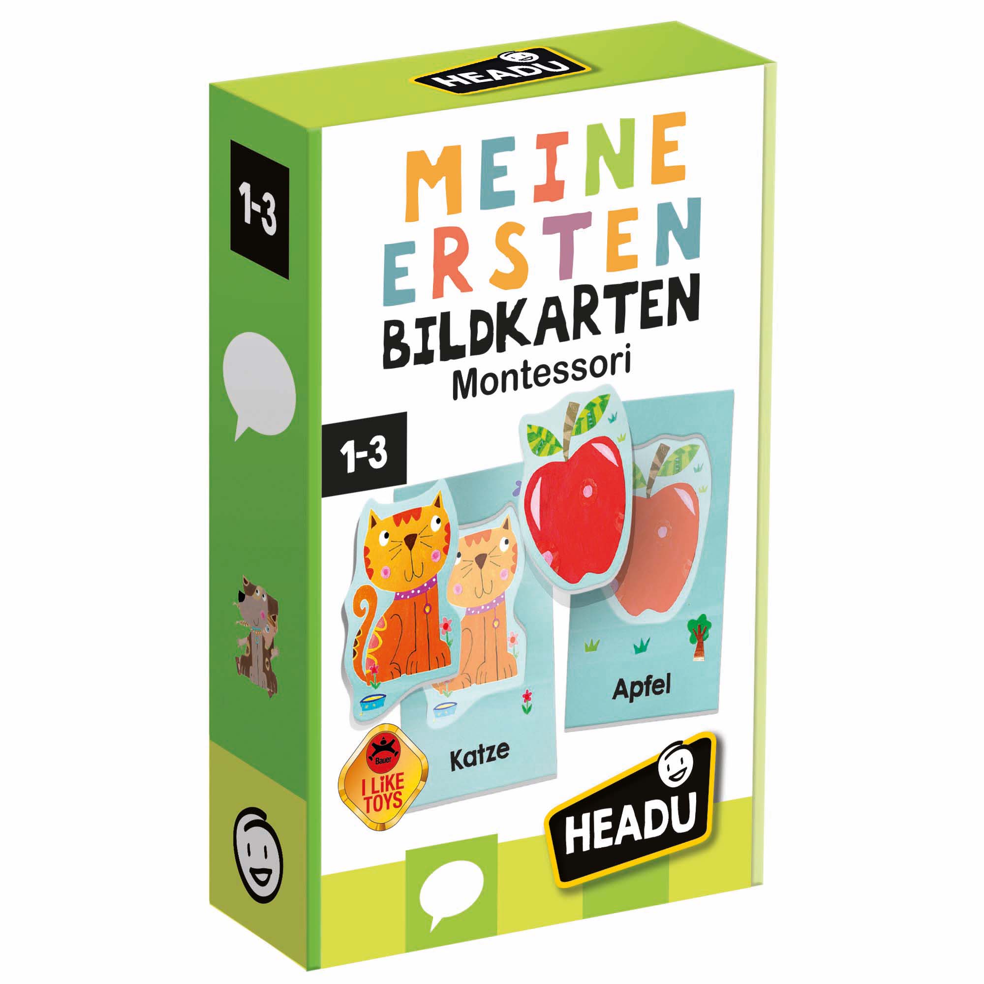 Cover: 8059591423264 | Meine ersten Bildkarten Montessori | Puzzle | 2022 | Headu