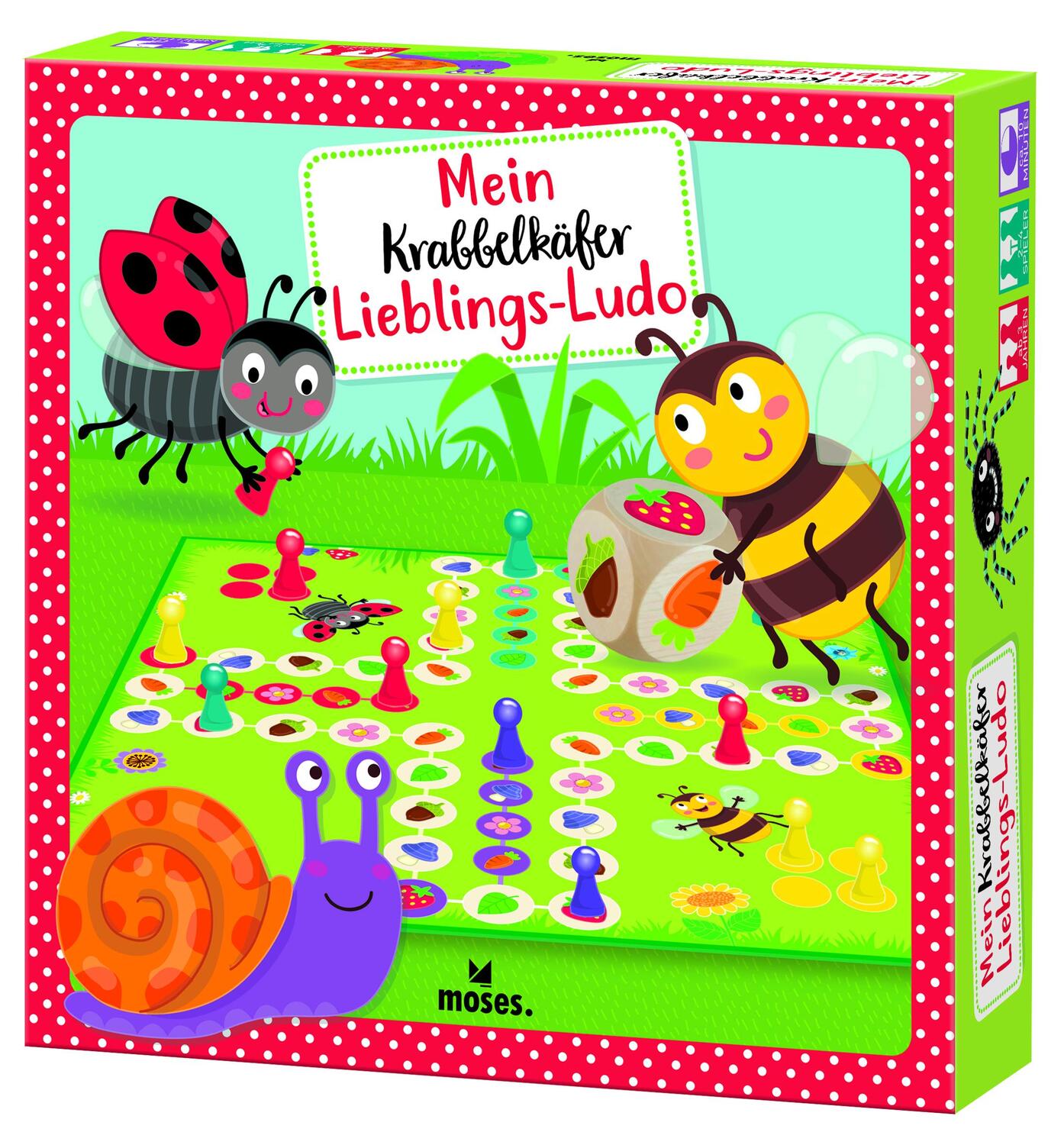 Cover: 4033477161345 | Mein Krabbelkäfer Lieblings-Ludo | Spiel | 016134 | Deutsch | 2020