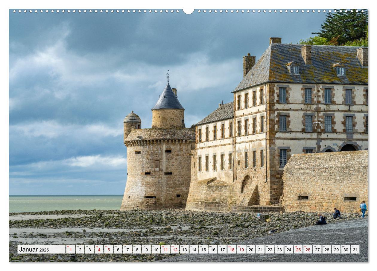 Bild: 9783383937576 | Welterbe Mont-Saint-Michel (Wandkalender 2025 DIN A2 quer),...