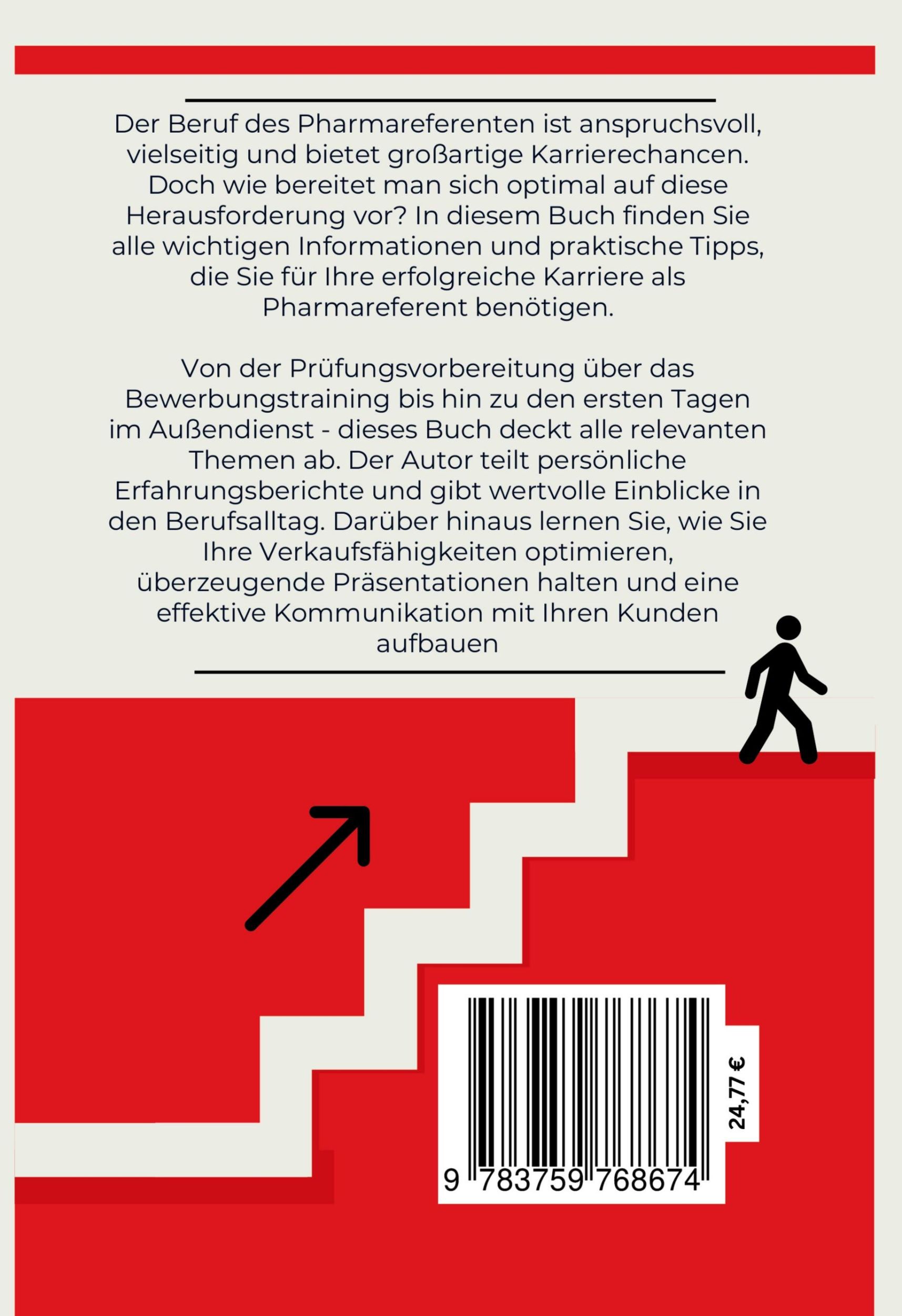 Rückseite: 9783759768674 | Der Pharmareferent | Marcel Schäfer | Buch | 90 S. | Deutsch | 2024