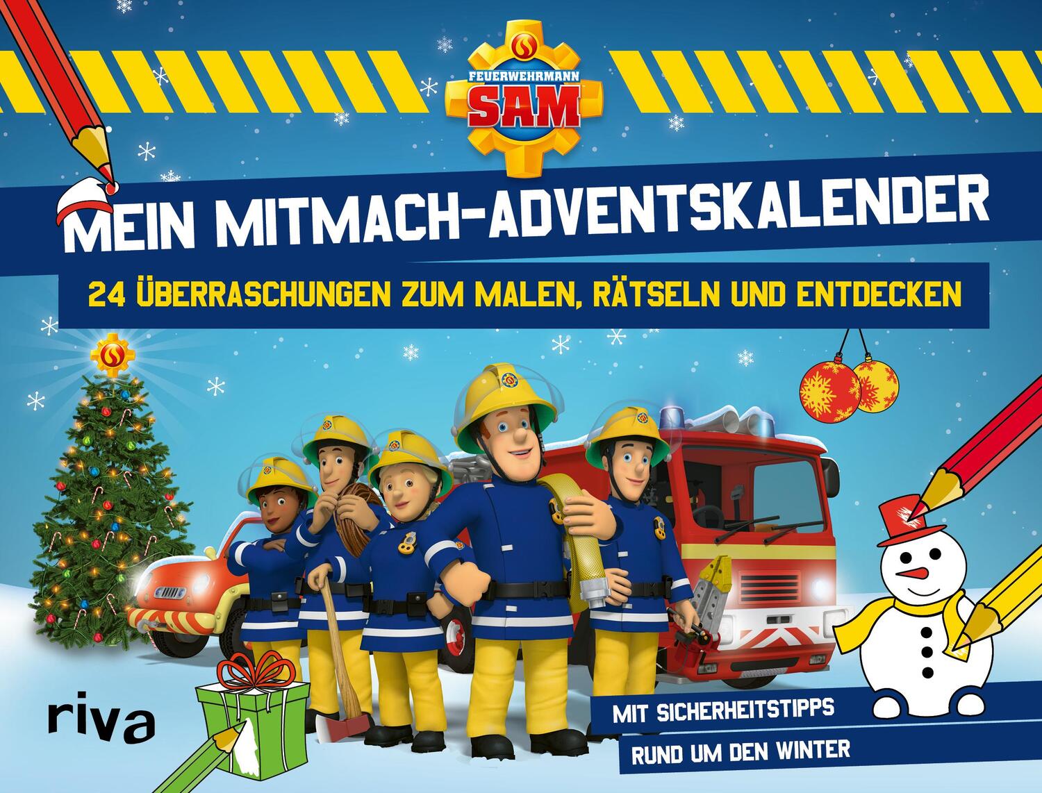 Cover: 9783742321572 | Feuerwehrmann Sam - Mein Mitmach-Adventskalender | Buch | 100 S.