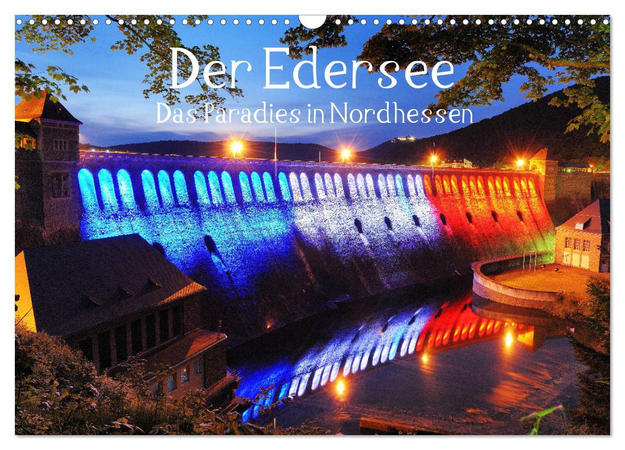 Cover: 9783435209330 | Der Edersee - Das Paradies in Nordhessen (Wandkalender 2025 DIN A3...