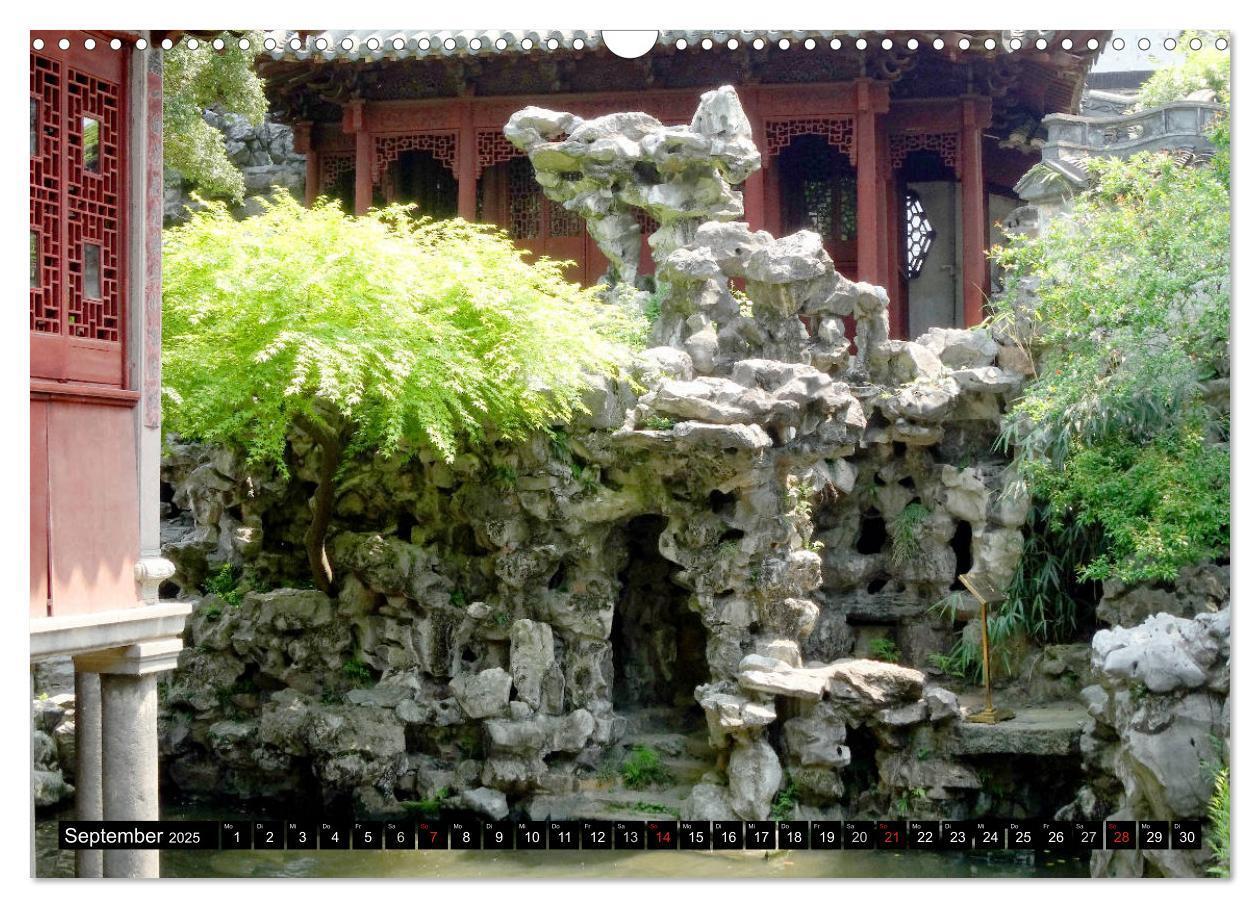 Bild: 9783435335978 | Im chinesischen Garten (Wandkalender 2025 DIN A3 quer), CALVENDO...