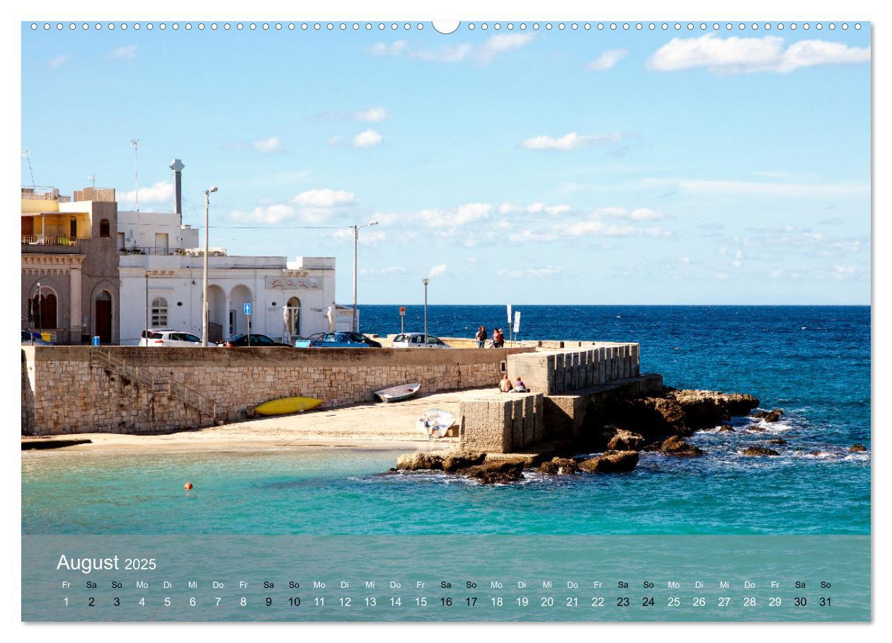 Bild: 9783383979538 | Der Küste entlang im Salento (Wandkalender 2025 DIN A2 quer),...