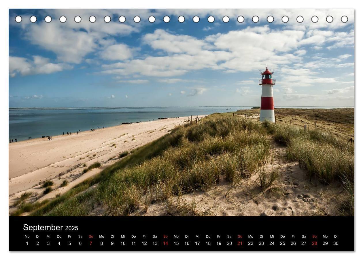 Bild: 9783435697304 | Sylt - Bilder einer Insel (Tischkalender 2025 DIN A5 quer),...