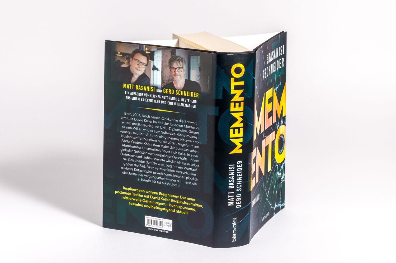 Bild: 9783764508340 | Memento | Thriller | Matt Basanisi (u. a.) | Buch | 448 S. | Deutsch