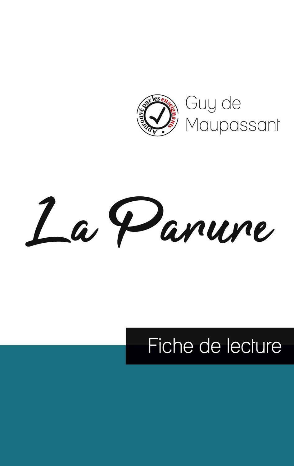 Cover: 9782759306268 | La Parure de Maupassant (fiche de lecture et analyse complète de...