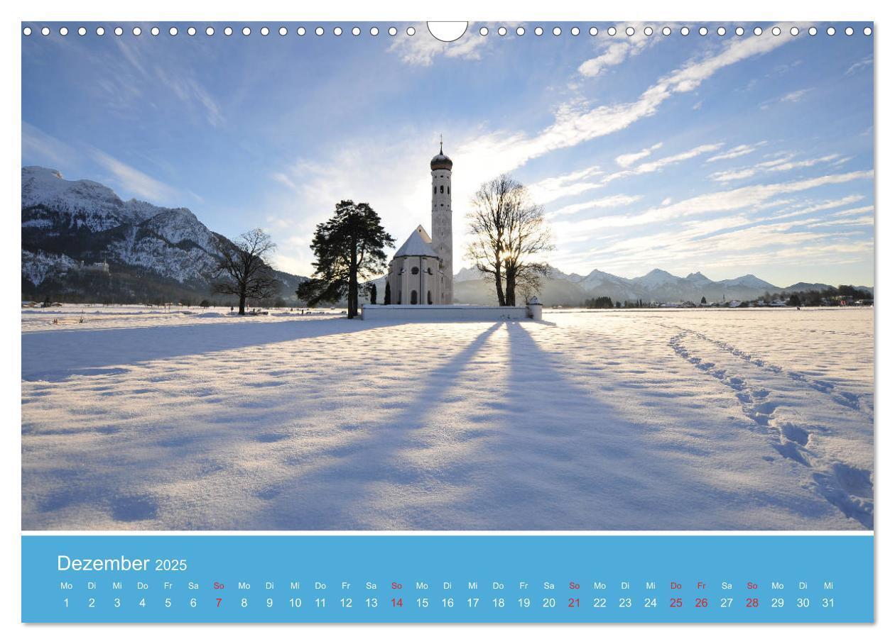 Bild: 9783457128961 | Wo das Allgäu am schönsten ist (Wandkalender 2025 DIN A3 quer),...