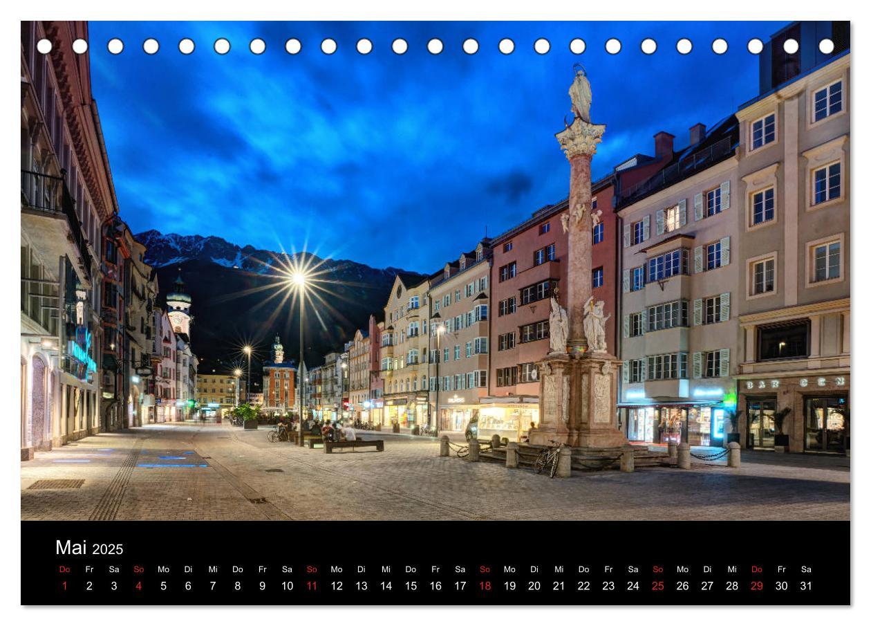 Bild: 9783435275878 | Innsbruck - Capital of the Alps (Tischkalender 2025 DIN A5 quer),...