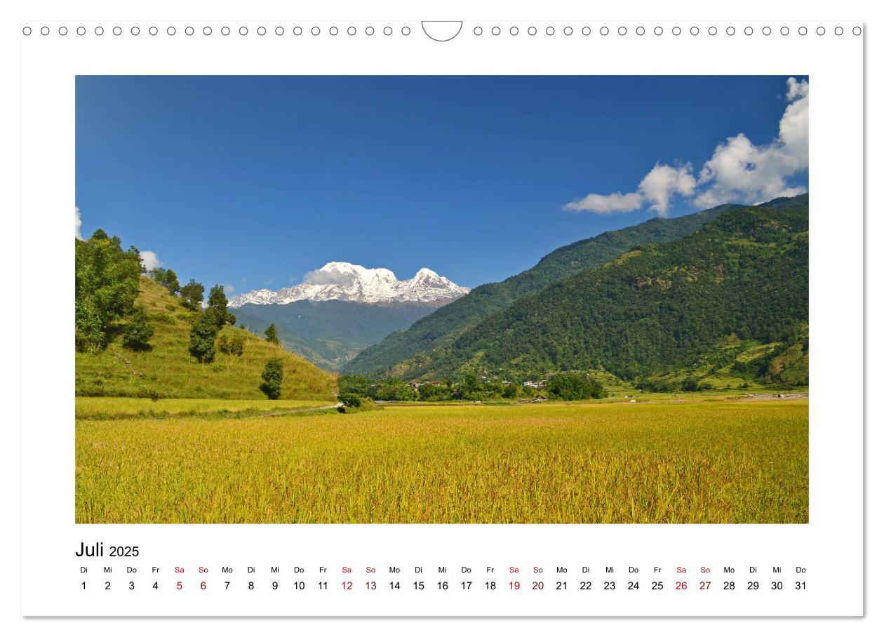 Bild: 9783435127511 | Nepal - Wanderparadies zwischen Annapurna &amp; Everest (Wandkalender...