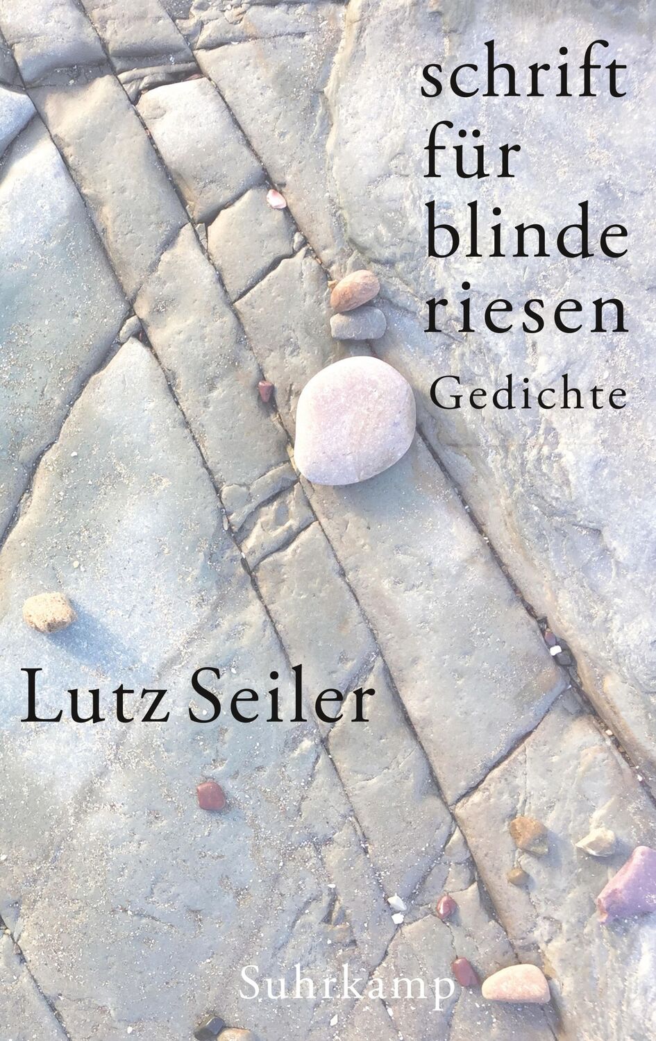 Cover: 9783518430002 | schrift für blinde riesen | Gedichte Georg-Büchner-Preis 2023 | Seiler