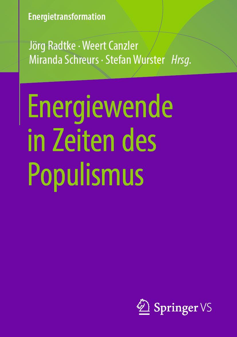 Cover: 9783658261023 | Energiewende in Zeiten des Populismus | Jörg Radtke (u. a.) | Buch