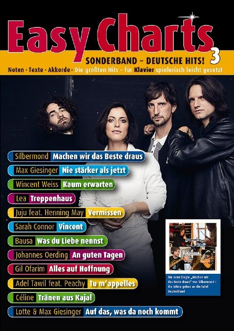 Cover: 9783795721572 | Easy Charts Sonderband: Deutsche Hits! 3 | Uwe Bye | Broschüre | 36 S.