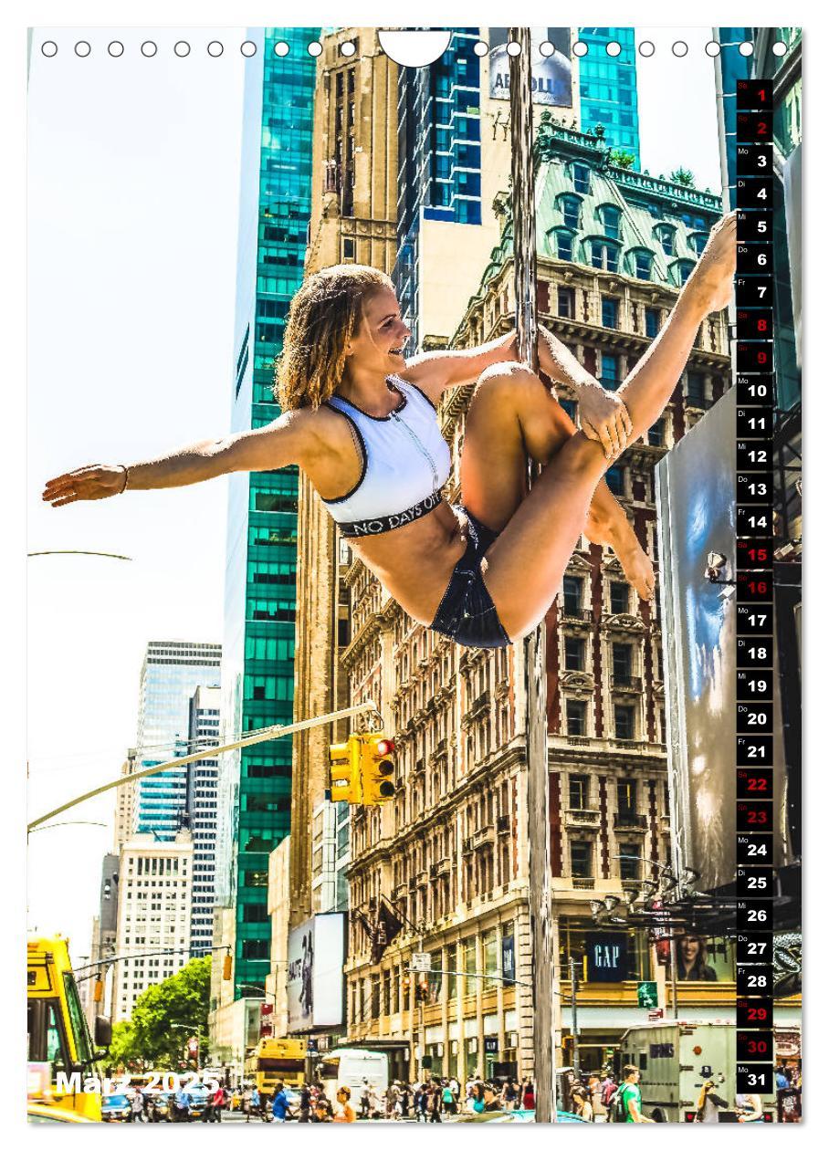 Bild: 9783435999910 | Poledance auf New Yorks Straßen (Wandkalender 2025 DIN A4 hoch),...