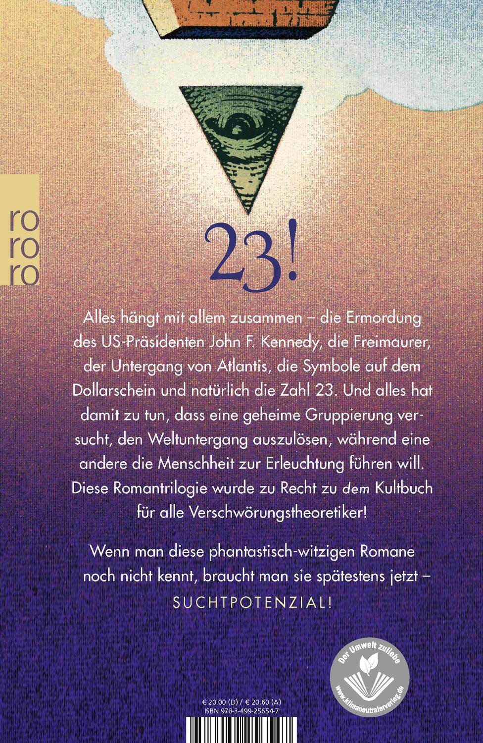 Rückseite: 9783499256547 | Illuminatus! Die Trilogie | Robert Shea (u. a.) | Taschenbuch | 2011