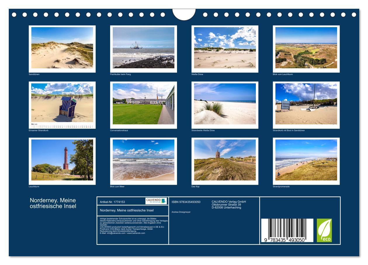 Bild: 9783435493050 | Norderney. Meine ostfriesische Insel (Wandkalender 2025 DIN A4...