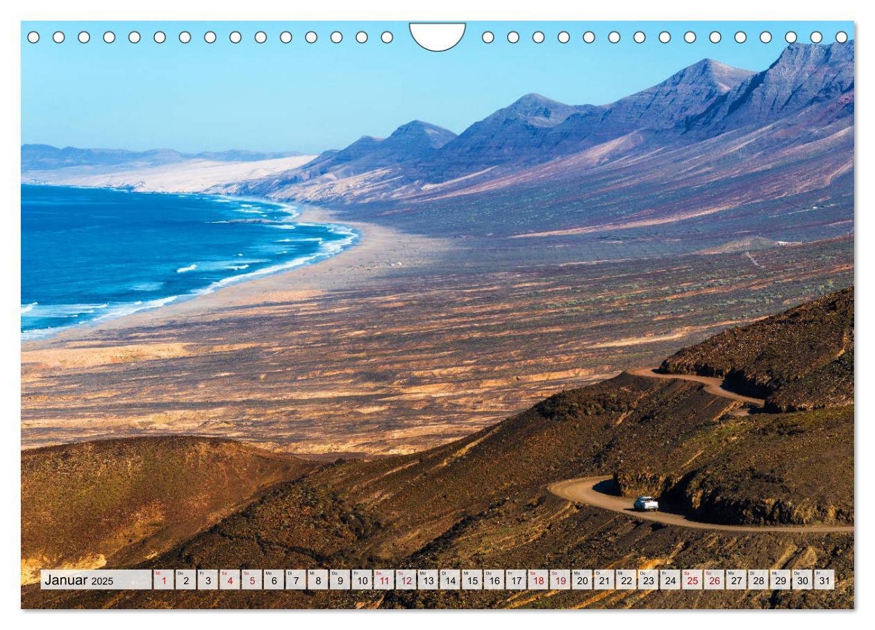 Bild: 9783435139170 | Fuerteventura Sand und bunte Farben (Wandkalender 2025 DIN A4...