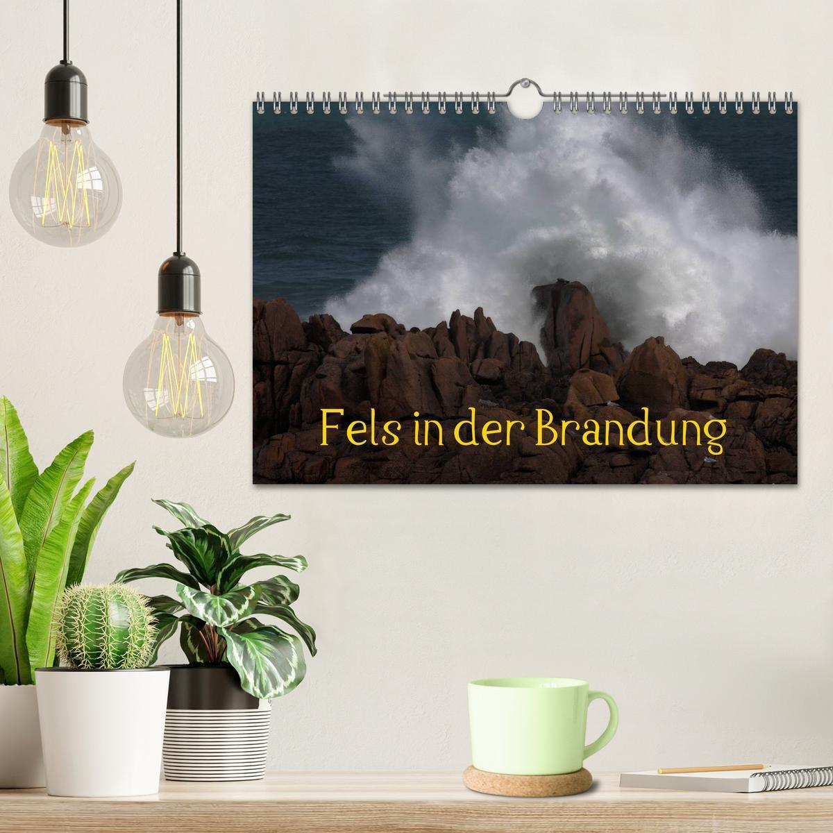 Bild: 9783435498048 | Fels in der Brandung (Wandkalender 2025 DIN A4 quer), CALVENDO...