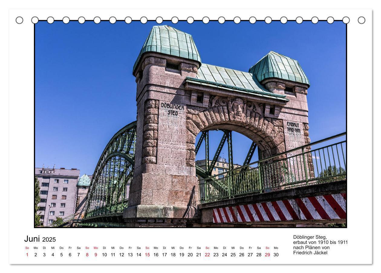 Bild: 9783435304011 | Jugendstil-Baukunst in Wien (Tischkalender 2025 DIN A5 quer),...