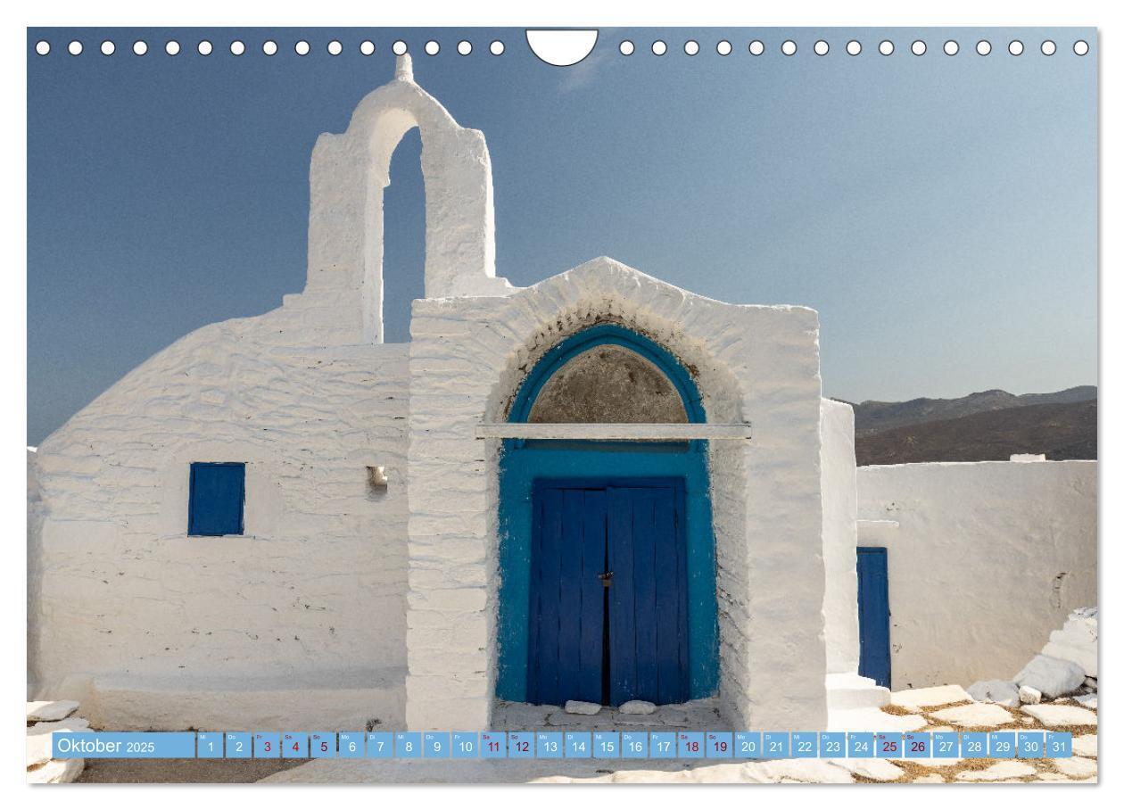 Bild: 9783435000500 | Amorgos - Kykladenimpressionen (Wandkalender 2025 DIN A4 quer),...