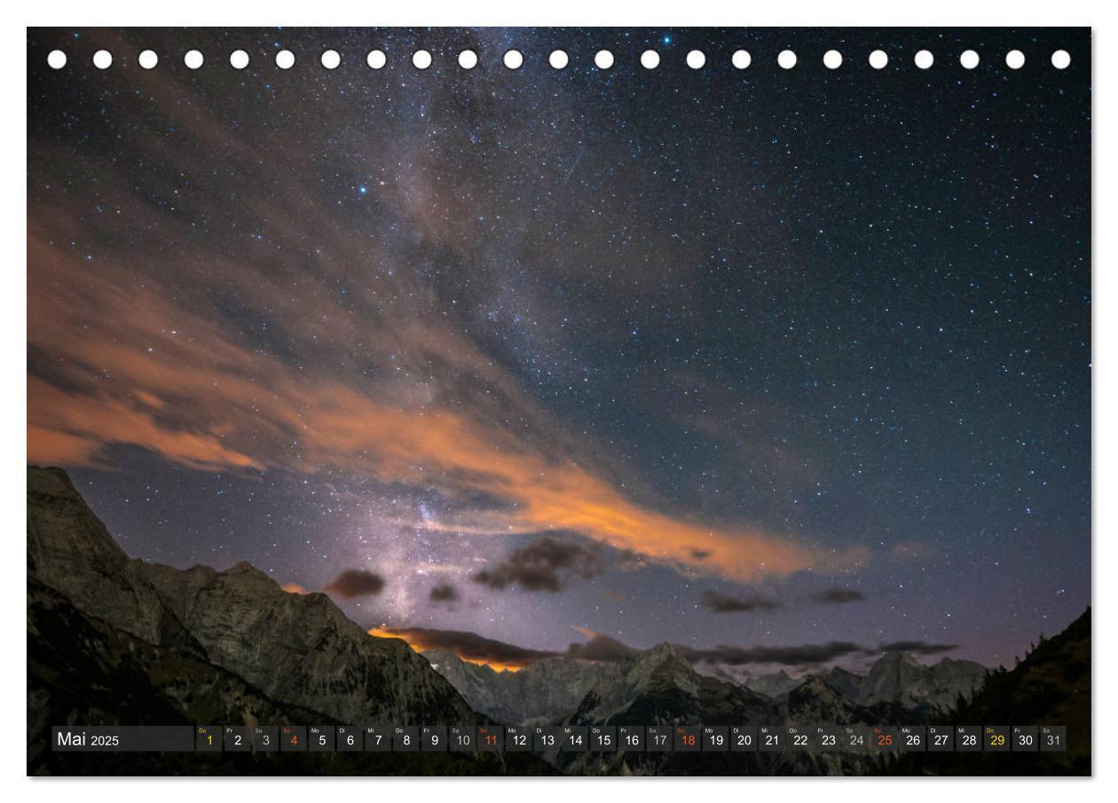 Bild: 9783435423545 | Himmelslichter - Mond und Sterne (Tischkalender 2025 DIN A5 quer),...