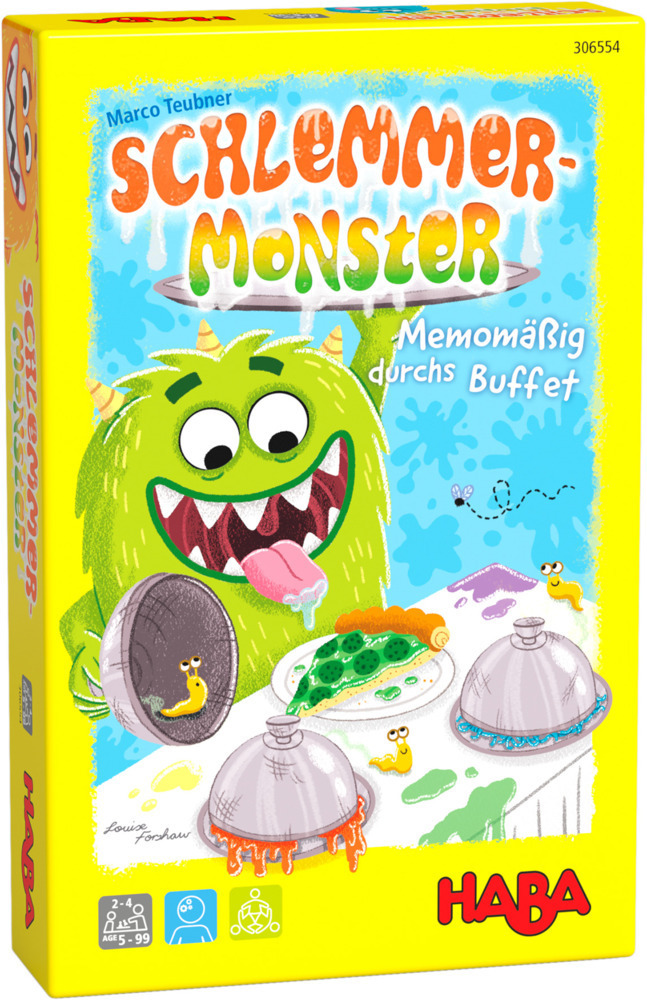 Cover: 4010168260884 | Schlemmermonster | Marco Teubner | Spiel | Deutsch | 2022 | HABA