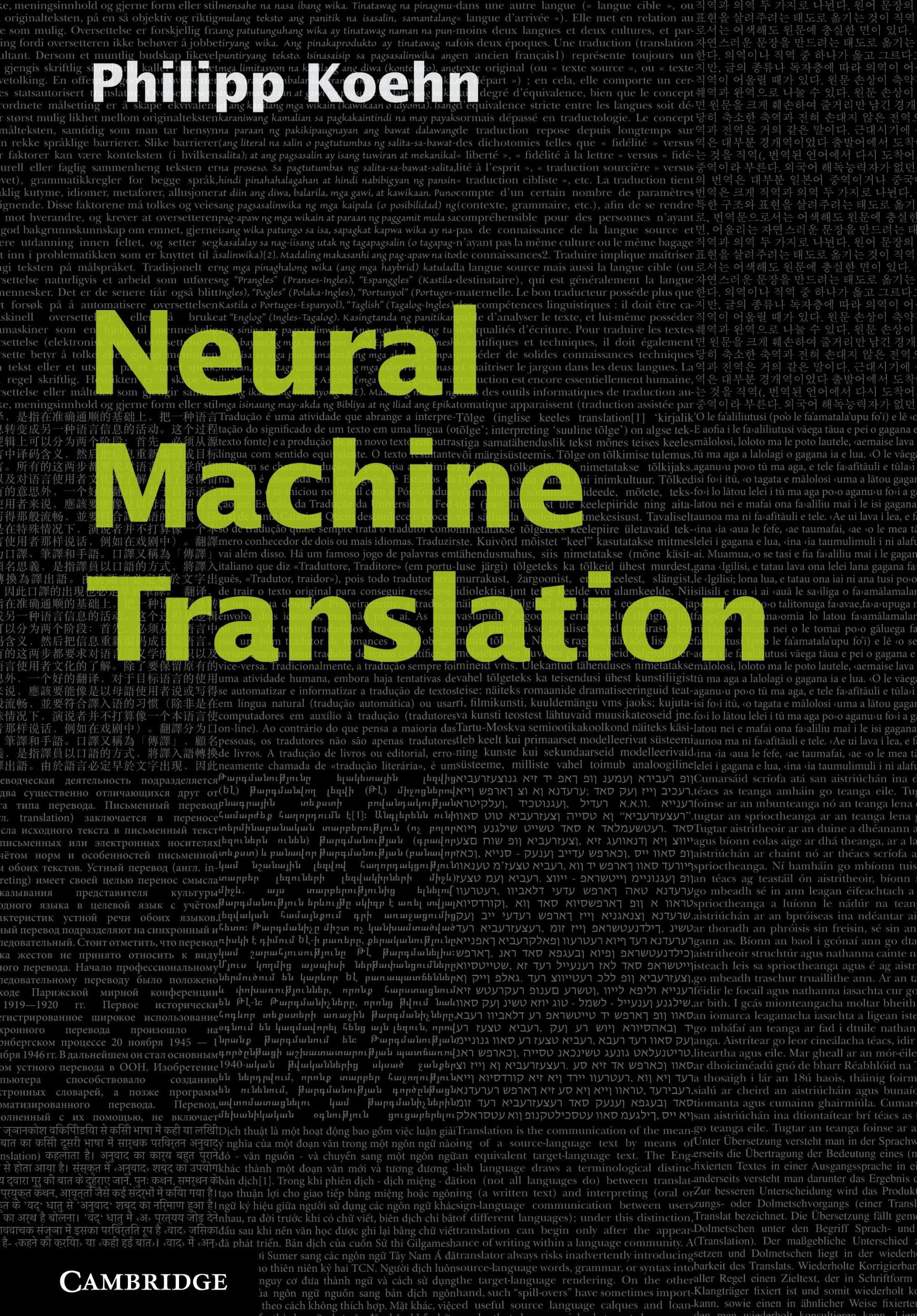 Cover: 9781108497329 | Neural Machine Translation | Philipp Koehn | Buch | Gebunden | 2020