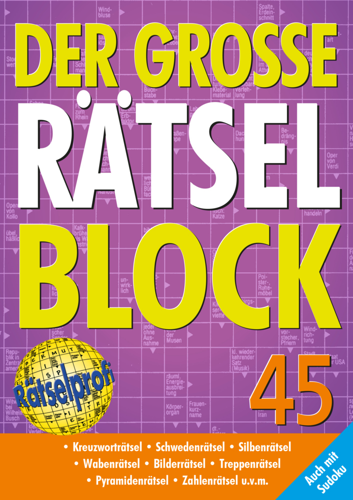 Cover: 9783625175025 | Der große Rätselblock. Bd.45 | Taschenbuch | Geblockt | 336 S. | 2015