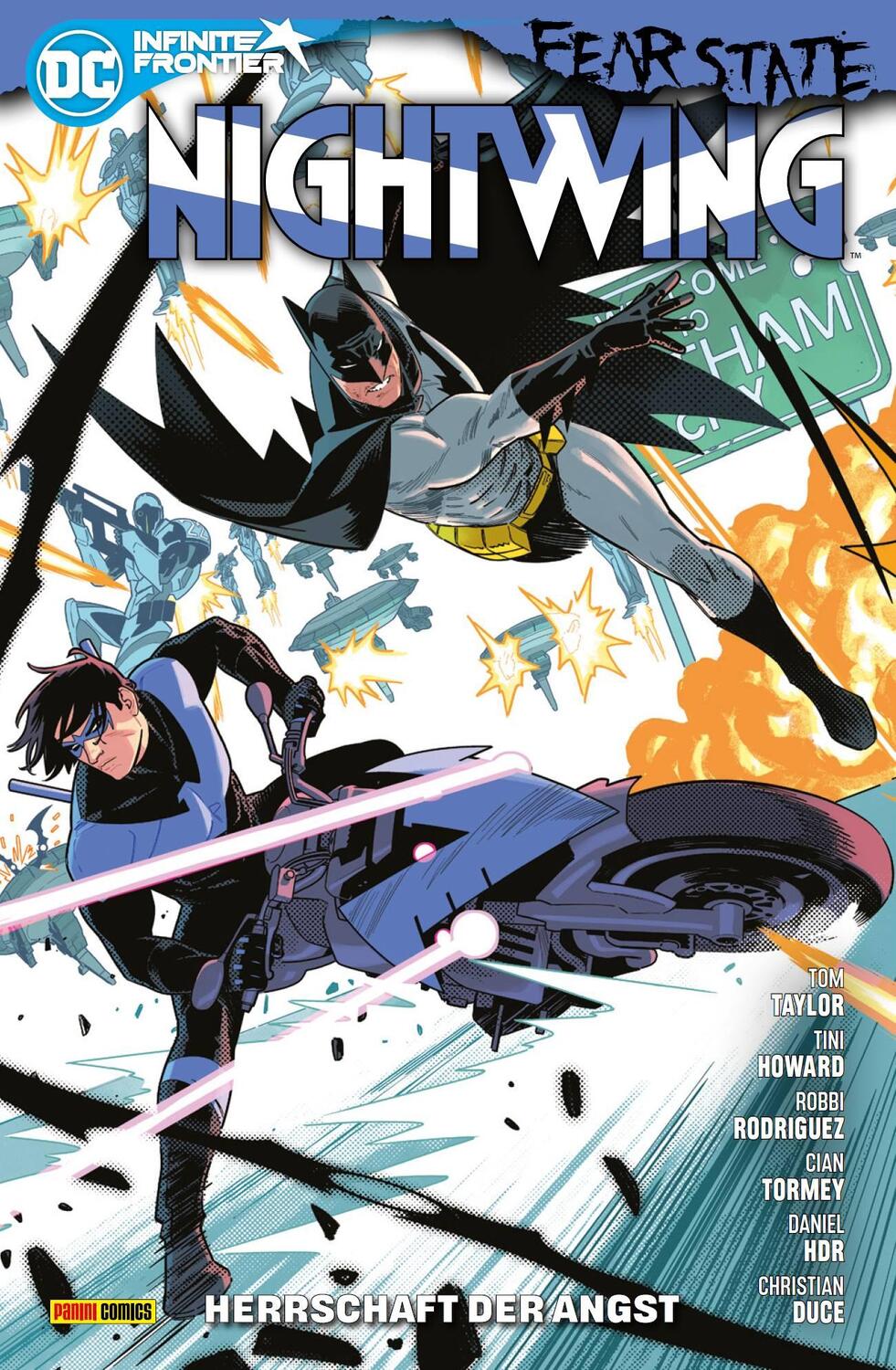 Cover: 9783741629808 | Nightwing | Bd. 2 (3. Serie): Herrschaft der Angst | Taylor (u. a.)