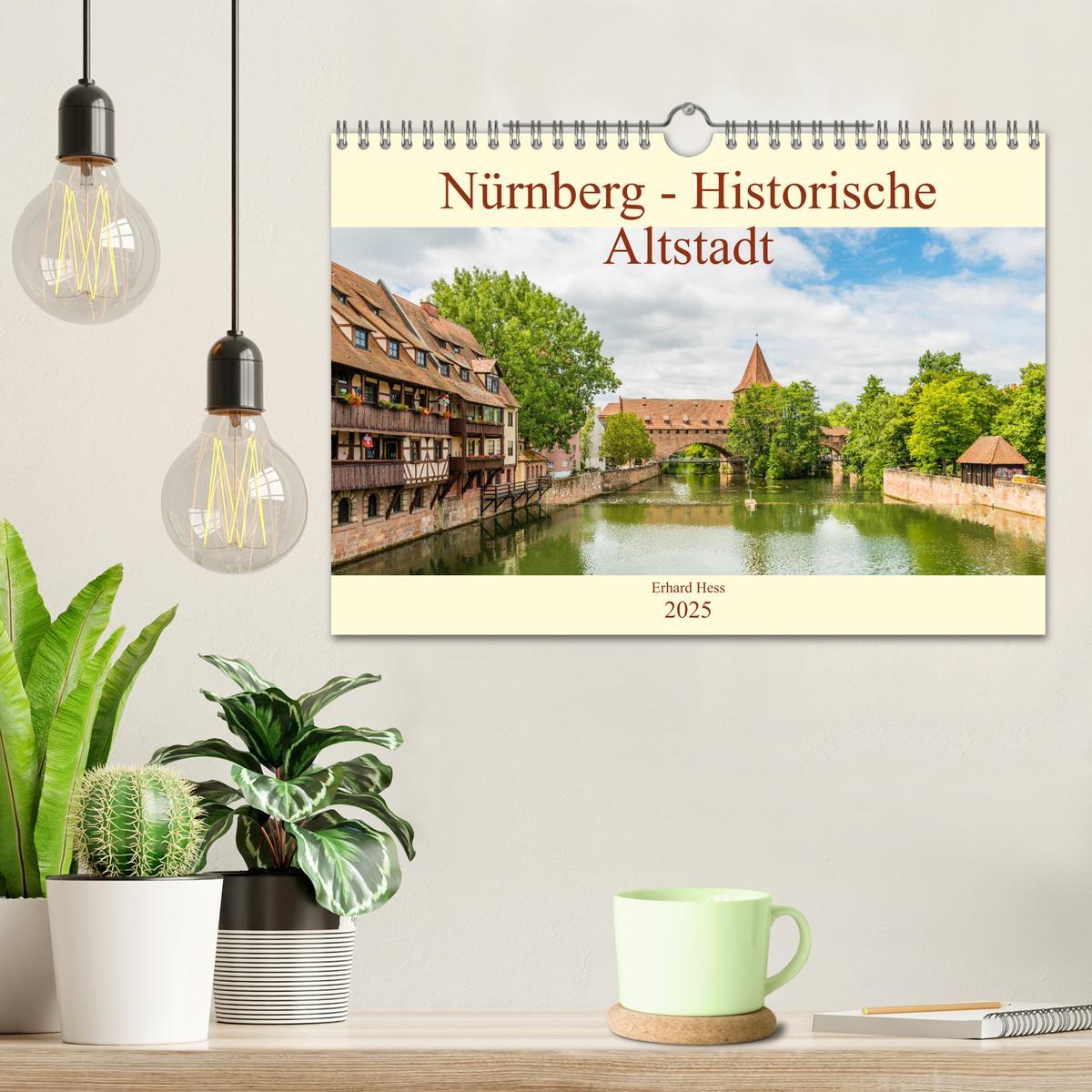 Bild: 9783435299683 | Nürnberg - Historische Altstadt (Wandkalender 2025 DIN A4 quer),...