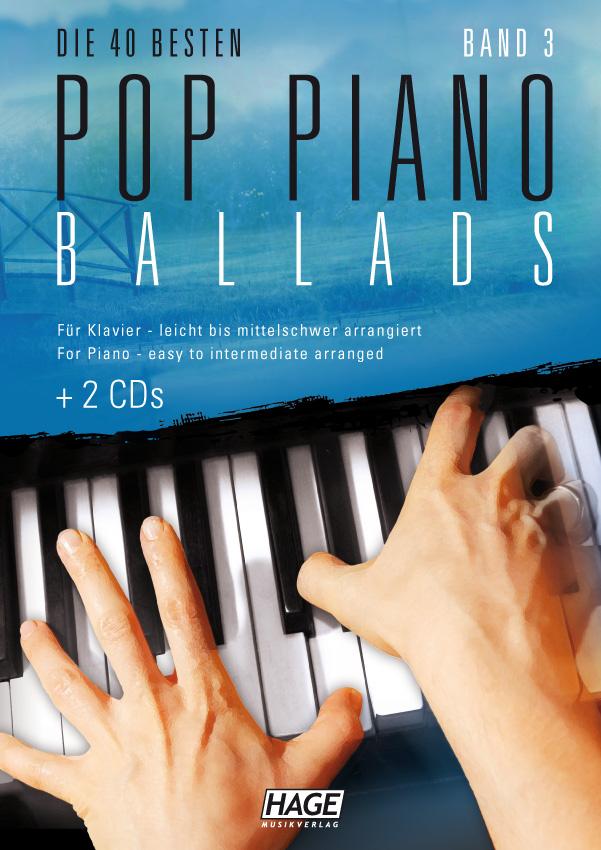 Cover: 9783866262751 | Pop Piano Ballads 3 mit 2 CDs | Helmut Hage | Buch | 224 S. | Deutsch