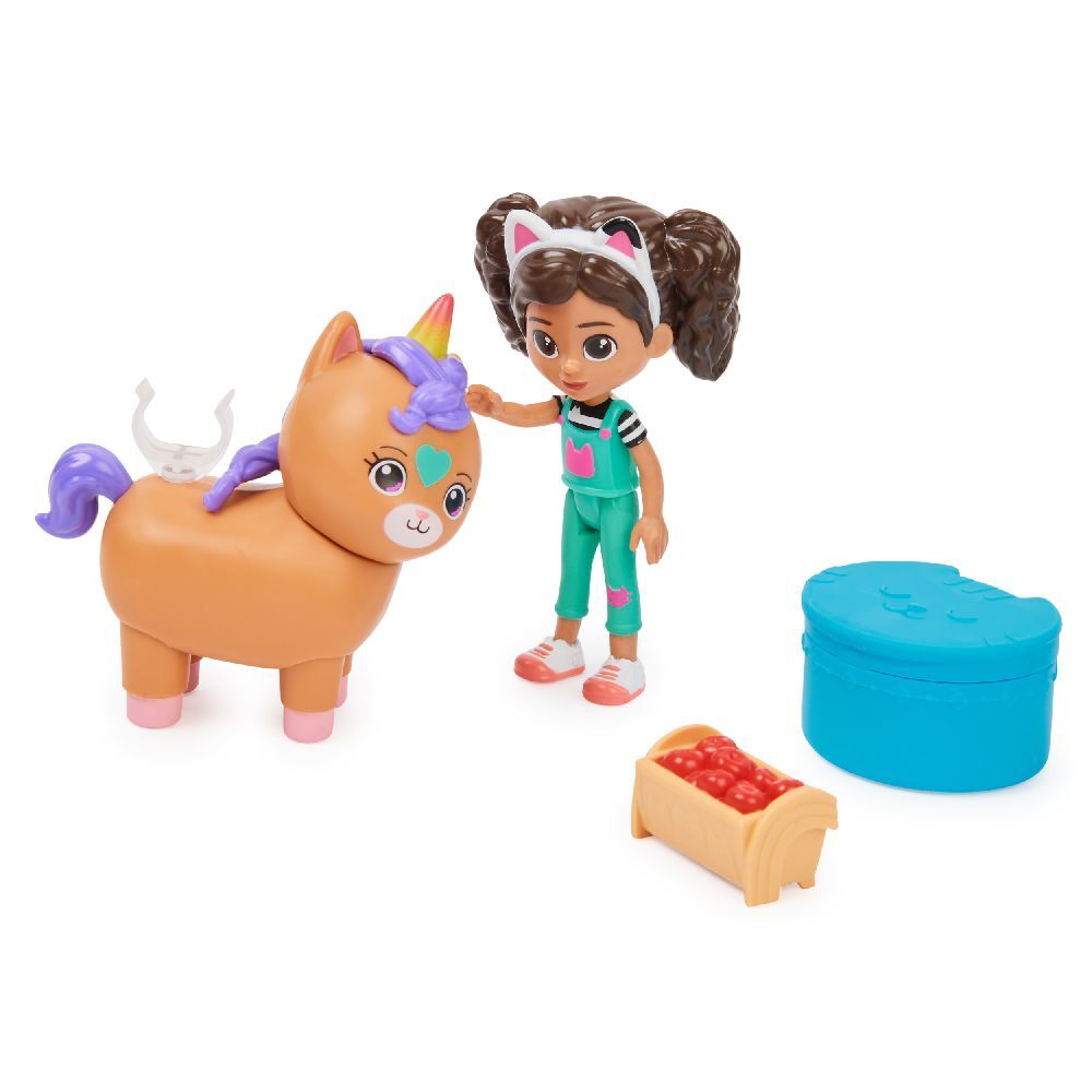 Bild: 778988600139 | Gabby's Dollhouse Cat-tivity Pack - Kittycorn Pferd | In Karton | 2024