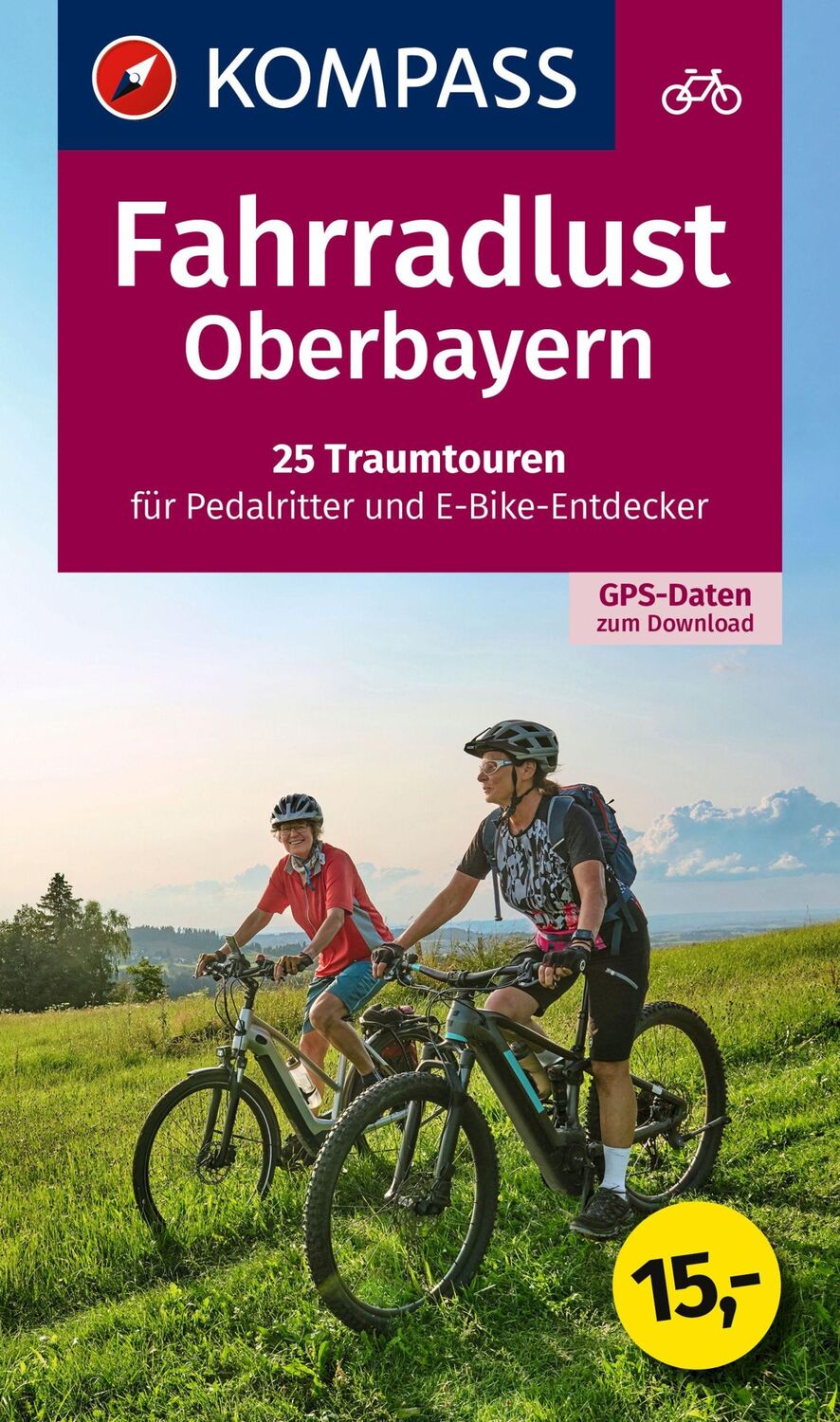 Cover: 9783991541264 | KOMPASS Fahrradlust Oberbayern | Taschenbuch | 224 S. | Deutsch | 2024