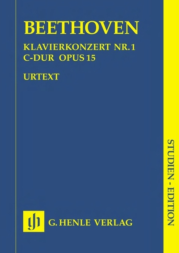 Cover: 9790201898063 | Piano Concerto No.1 In C Op.15 - Study Score | Besetzung: Orchester