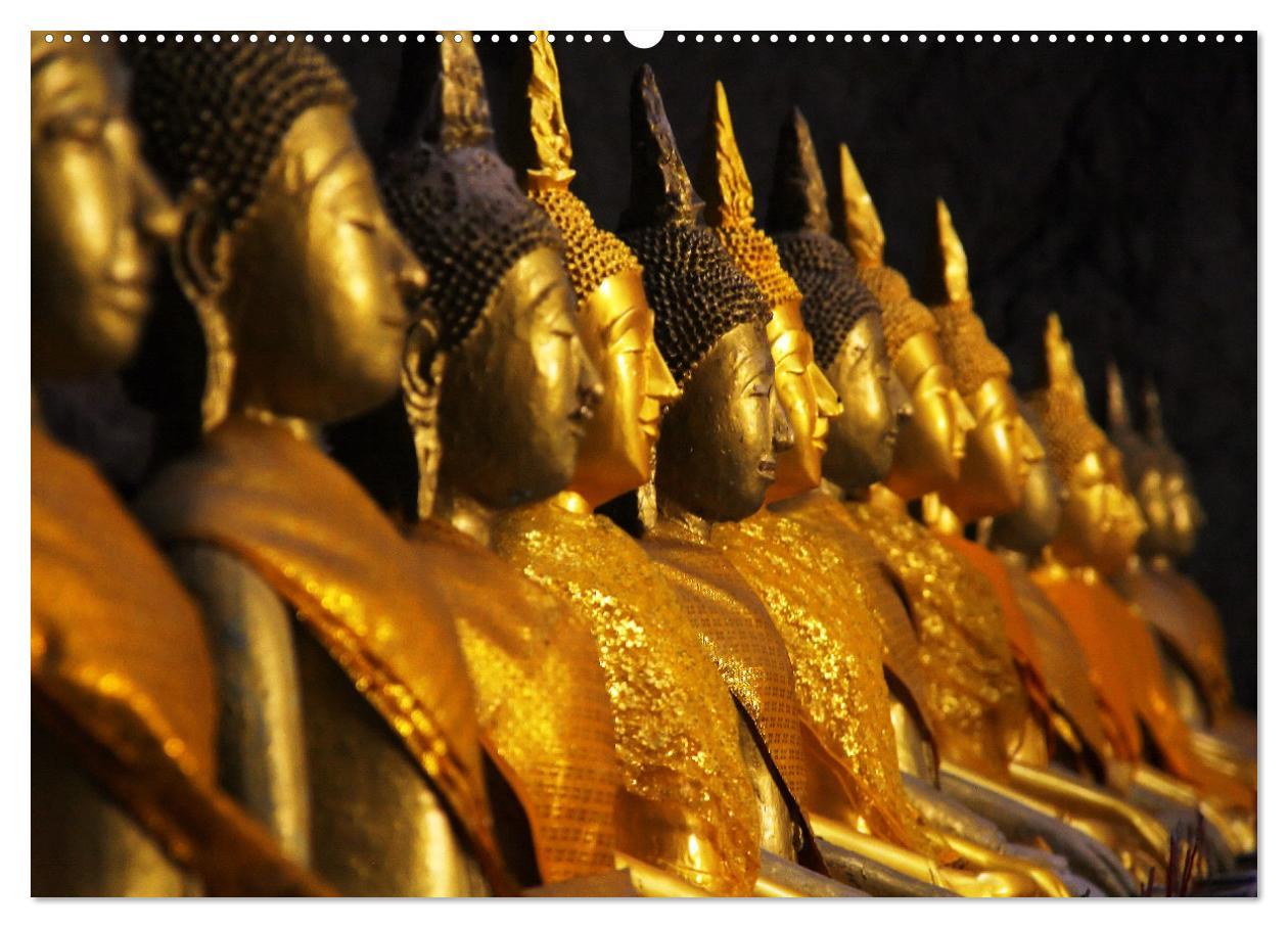 Bild: 9783435791859 | Buddhas tief im Fels (Wandkalender 2025 DIN A2 quer), CALVENDO...