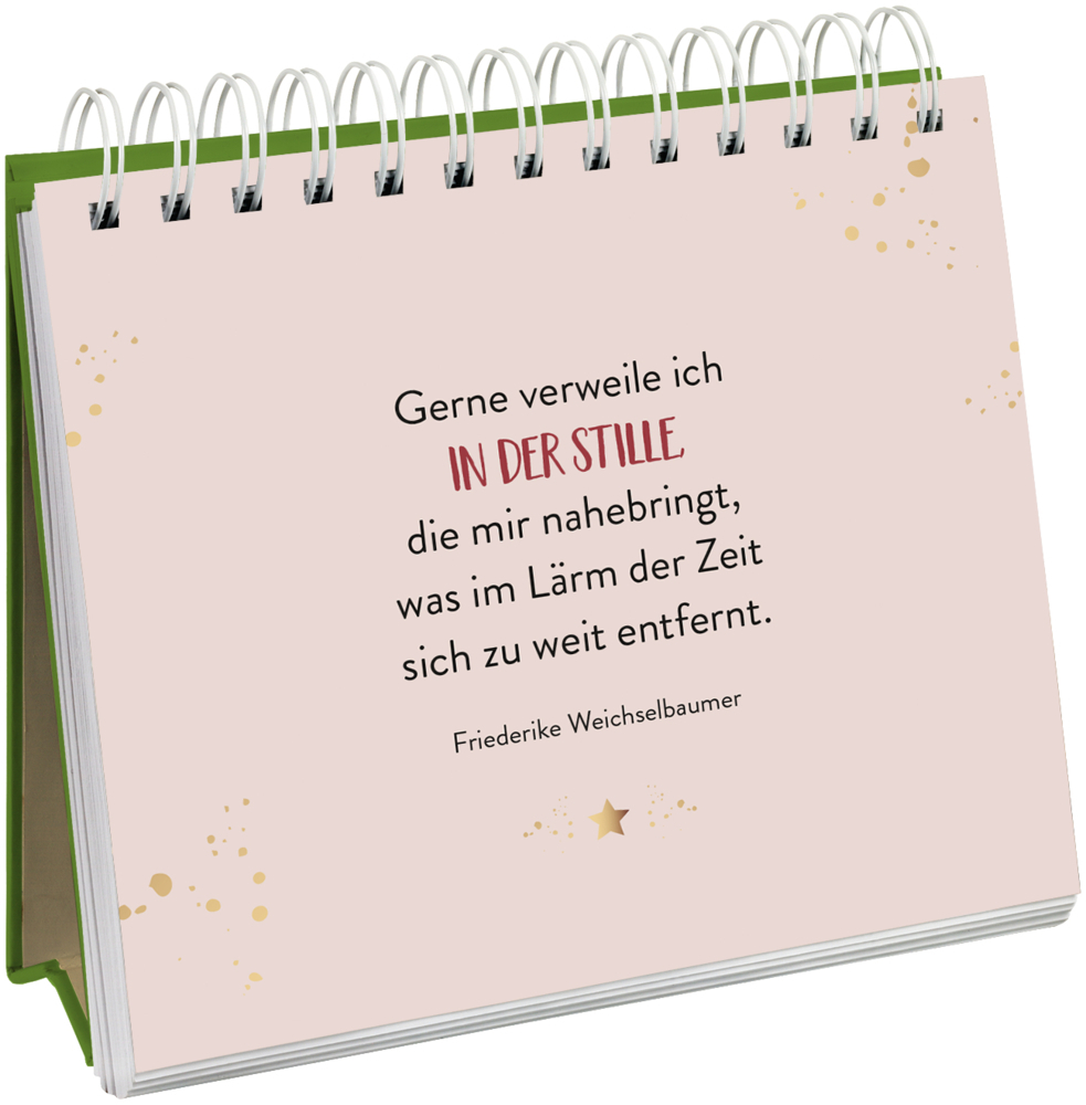 Bild: 9783848501113 | 24 besinnliche Adventsmomente | Groh Verlag | Kalender | Spiralbindung