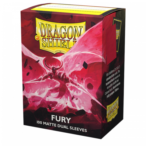 Cover: 5706569150556 | DS100 Dual Matte - Fury (Pink) | Dragon Shield! | EAN 5706569150556