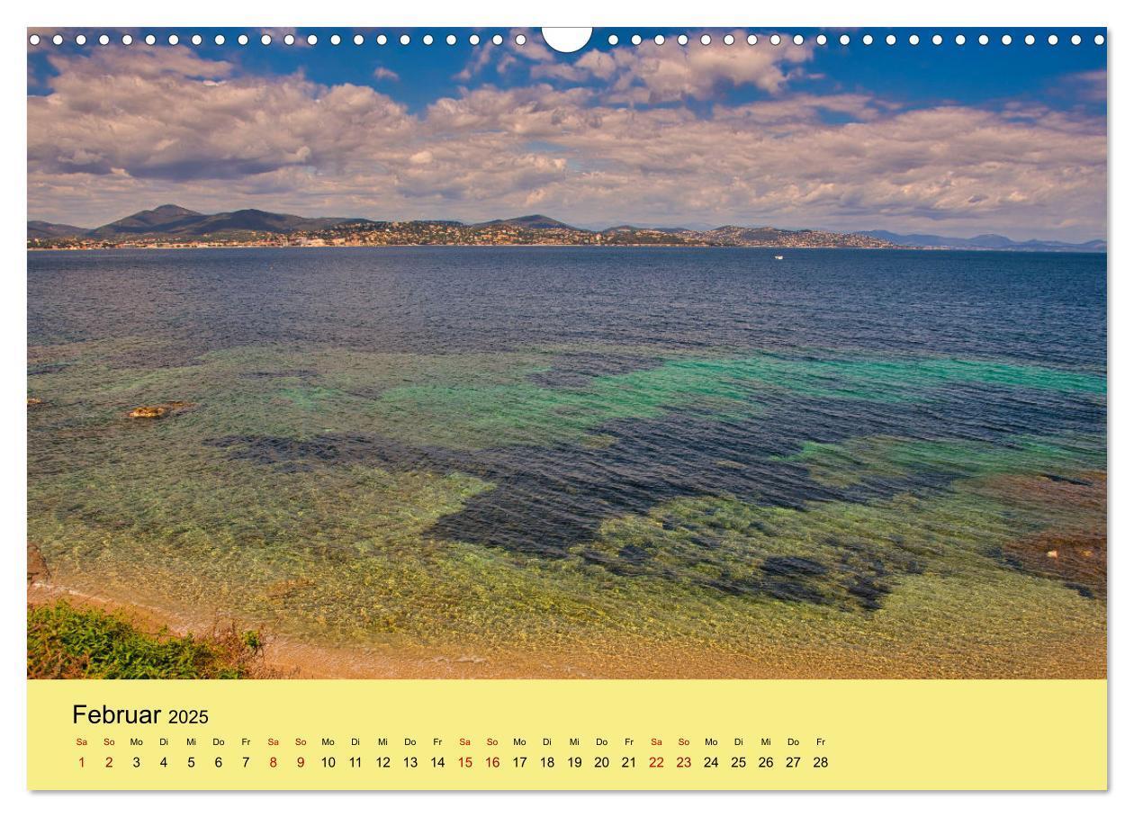 Bild: 9783435016679 | Naturparadiese an der Côte d'Azur (Wandkalender 2025 DIN A3 quer),...