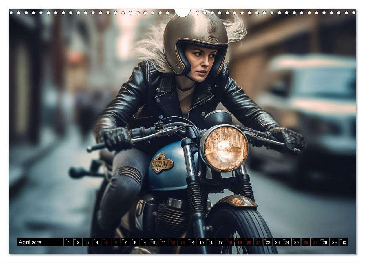 Bild: 9783383900600 | Urban Biker (Wandkalender 2025 DIN A3 quer), CALVENDO Monatskalender