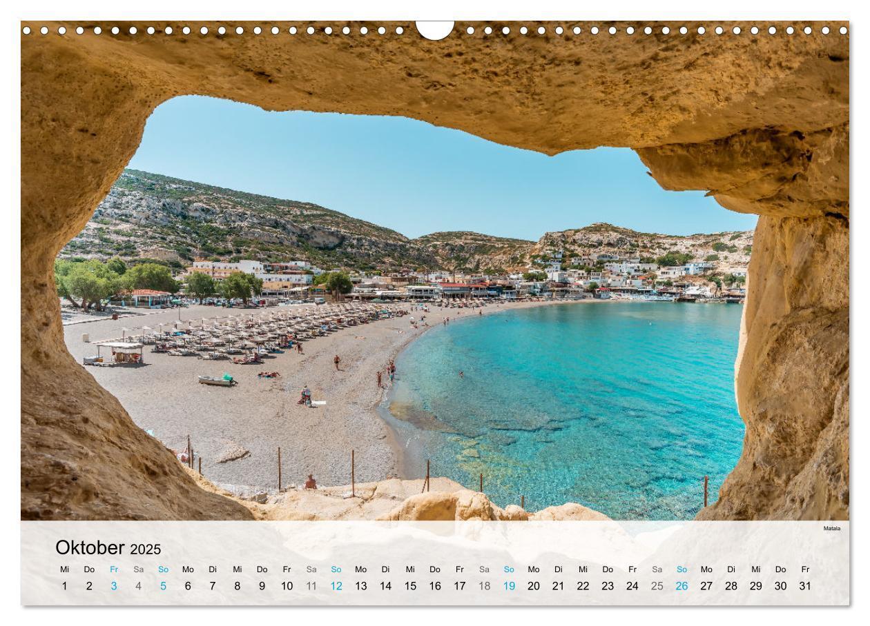 Bild: 9783383996917 | Kreta - Die Highlights der Insel (Wandkalender 2025 DIN A3 quer),...