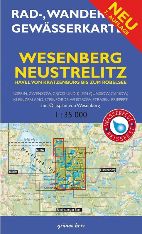 Cover: 9783866361065 | Wesenberg, Neustrelitz - Havel von Ratzeburg bis zum Röblinsee 1 :...