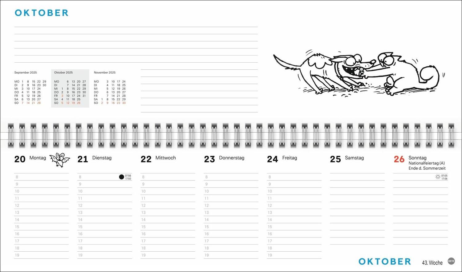 Bild: 9783756406524 | Simons Katze Büroplaner 2025 | Simon Tofield | Kalender | 112 S.