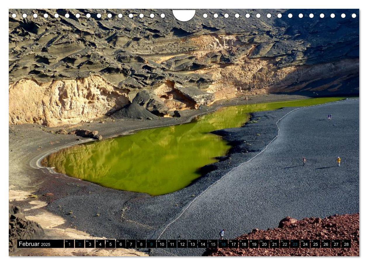 Bild: 9783435733118 | Vulkaninsel Lanzarote (Wandkalender 2025 DIN A4 quer), CALVENDO...