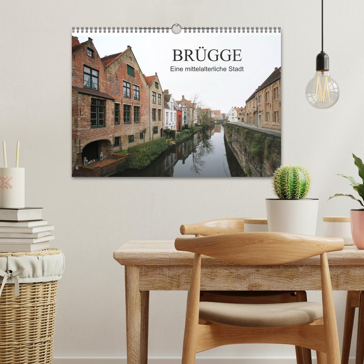 Bild: 9783435392766 | Brügge - Eine mittelalterliche Stadt (Wandkalender 2025 DIN A3...