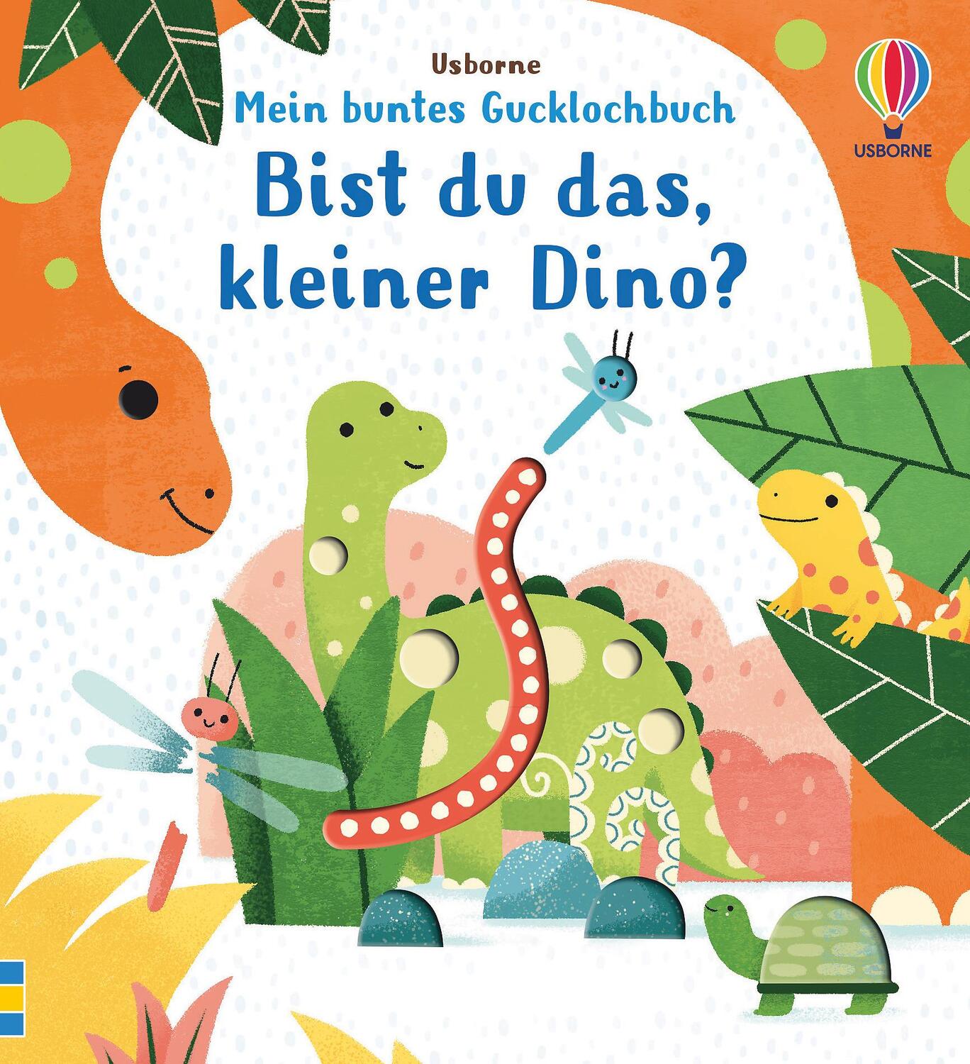 Cover: 9781789415247 | Mein buntes Gucklochbuch: Bist du das, kleiner Dino? | ab 6 Monaten