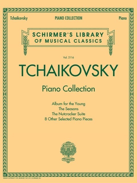 Cover: 888680034269 | Tchaikovsky Piano Collection | Pyotr Ilyich Tchaikovsky | Taschenbuch